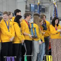 1st place high school team at Awards Ceremony